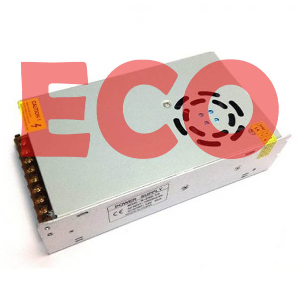 Eco SMPS Output +12Vdc/30A Input 220Vac With Cooling Fan