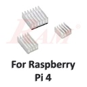 Heatsink Cooling Set for Raspberry Pi 4B Board - White