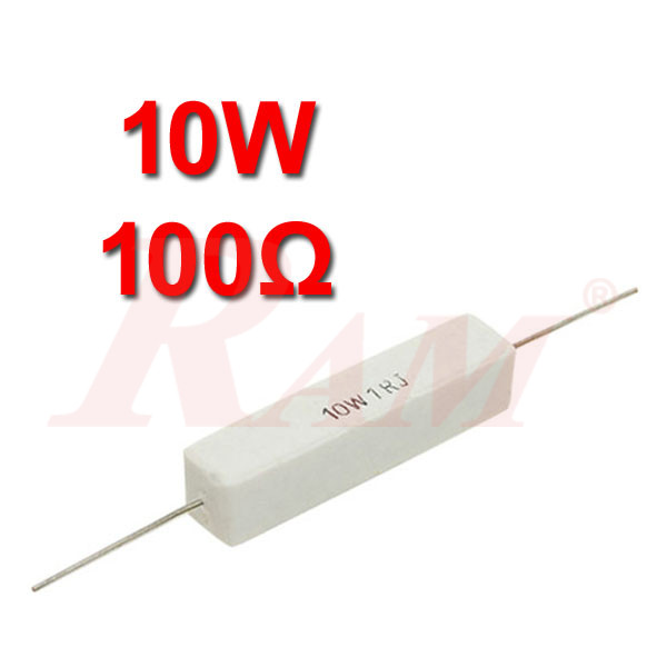 Ceramic Power Resistor 10W / 100Ω