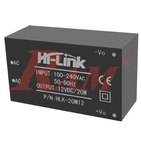 AC-DC Module 20W 220Vac to 12Vdc (HLK-20M12)