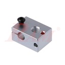 3D Printer New V6 Heating Block Compatible with PT100 Sensor (SKU#3D1025)