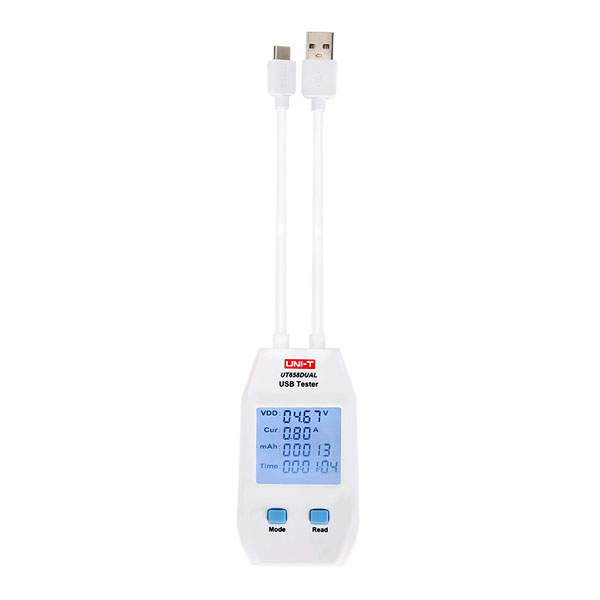 UT658DUAL USB Tester