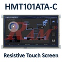 HMT101ATA-C Smart TFT LCD Module – 10.1" Resistive Touch Display - TOPWAY بدون فريم