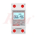 DDS6619-008 Energy Meter 80A/230V عداد قياس استهلاك الكهرباء والطاقة