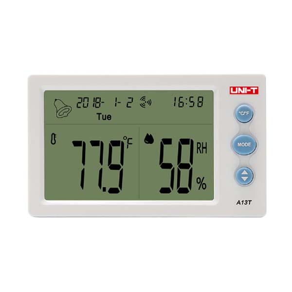 A13T Temperature Humidity Meter جهاز قياس الحرارة و والرطوبة مكتبي