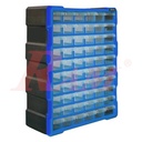60 Clear Plastic Drawer Set