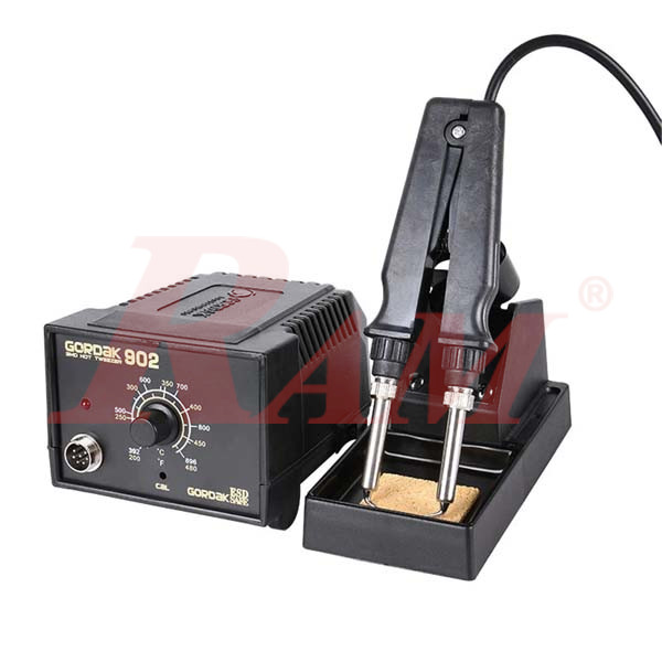GORDAK 902 ESD SMD Soldering Tweezer Repair Rework Station محطة لحام للصيانة بيد سخان ملقاط