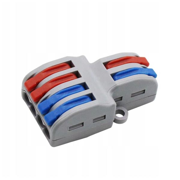WAGO SPL-42 - 2 in 4 out Universal Compact Wire Wiring Connector
