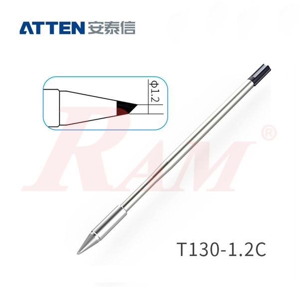 ATTEN® Integrated Heater 130W & Tip T130-1.2C هيتر مع سن 130 واط خاص بمحطة اللحام ماركة اتين