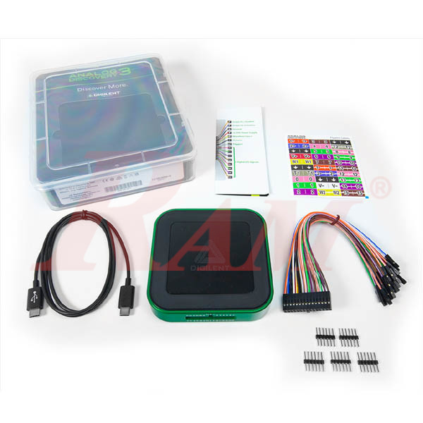 Analog Discovery 3 - DIGILENT جهاز سبكترام اناليزر مع اوسلسكوب ومولد اشارة وباور صبلاي