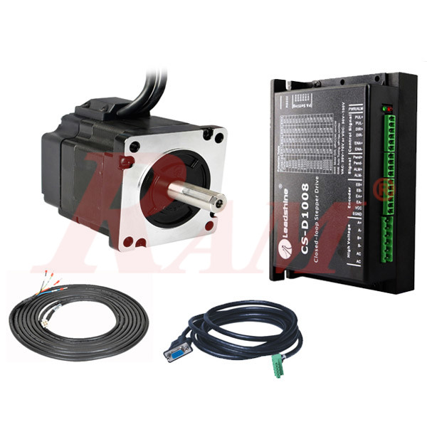 High Speed Closed Loop Stepper Motor 8N.M - NEMA-34 - Complete Axe
