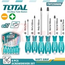 THT250606 TOTAL 6 Pcs Screwdriver Set