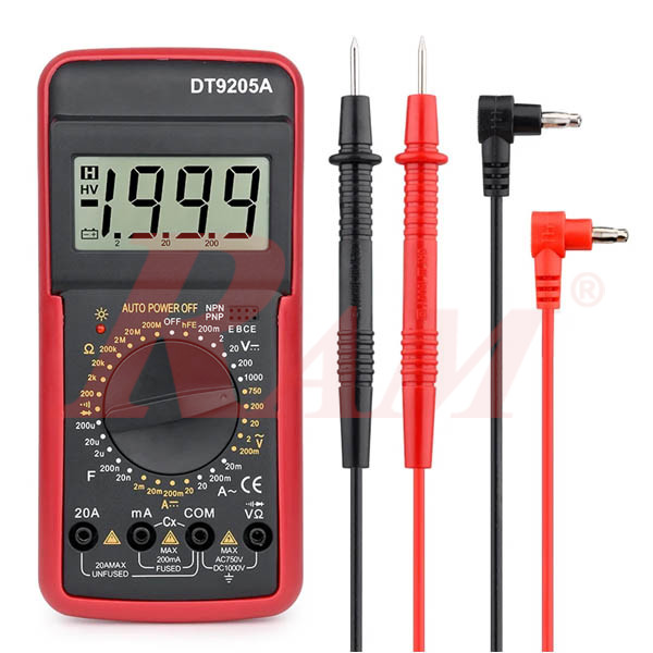 DT9205A Digital Multimeter Basic Model MT-1000