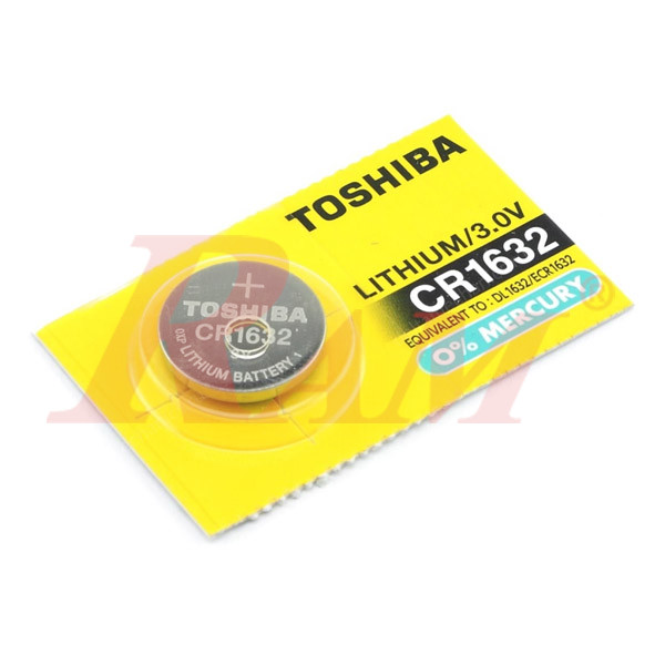CR1632 Battery 3V Lithium Coin Type - TOSHIBA