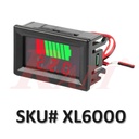 Car Battery Charge Level Indicator & Lithium Battery Capacity Meter Panel (SKU# XL6000)