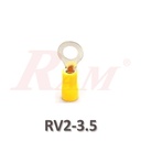 RV2-3.5 Insulated Ring Electrical Crimp Terminal Connector
