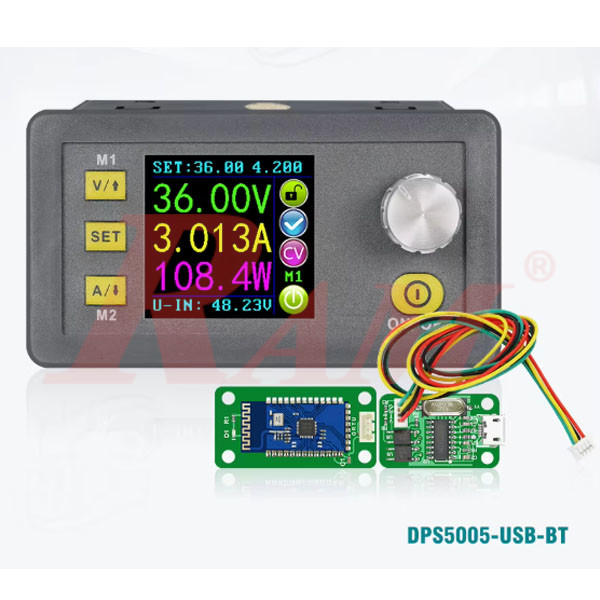 RIDEN DPS5005-BT Bluetooth & USB Programmable Power Supply With Color LCD Voltmeter 0~50V 0~5A
