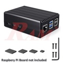 Enclosure For Raspberry Pi 5 Stripe Metal Aluminum Case