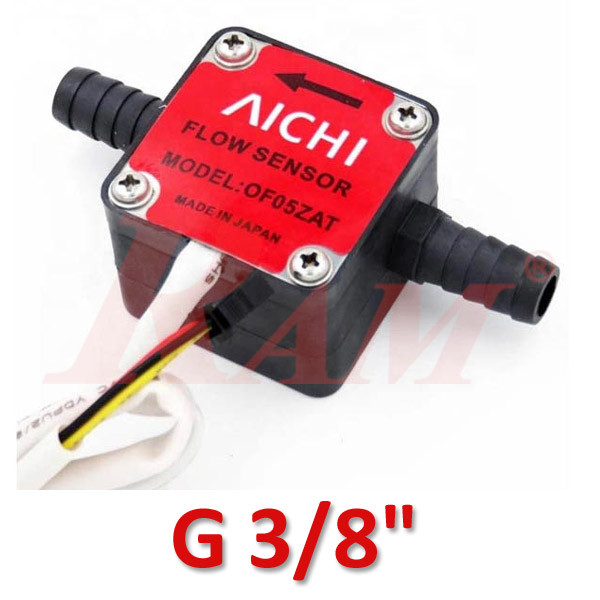OF05ZAT G3/8" Flow Meter Sensor With High Precision Gear For High Density Liquids