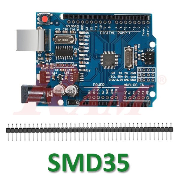 Arduino UNO Rev3 SMD Chip (SMD35) - Clone