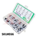 Box of 145pcs 10 Values SMD Aluminum Electrolytic Capacitors Kit 0.47uF~470uF (SKU#E66)