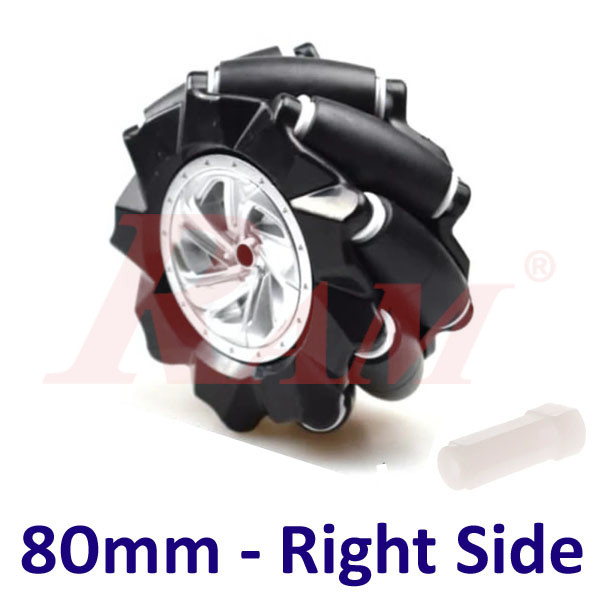 Mecanum Wheel 80mm + Coupling