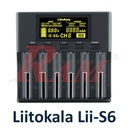 LiitoKala® Lii-S6 Battery Charger Li-ion Battery- 6 Battery Slots شاحن بطاريات ليثيوم احترافي 6 خانات ليتوكالا – Lii-S6