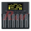 LiitoKala® Lii-S6 Battery Charger Li-ion Battery- 6 Battery Slots شاحن ليتوكالا احترافي 6 بطاريات