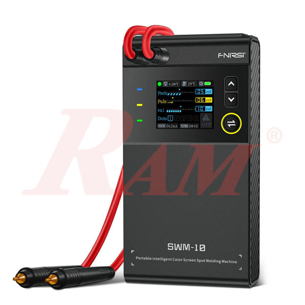 FNIRSI® SWM-10 Portable Intelligent Color Screen Spot Welding Machine  ماكينة تبنيط محمولة شاشة الوان ذكية وسهلة الاستخدام لخلايا البطاريات الليثيوم