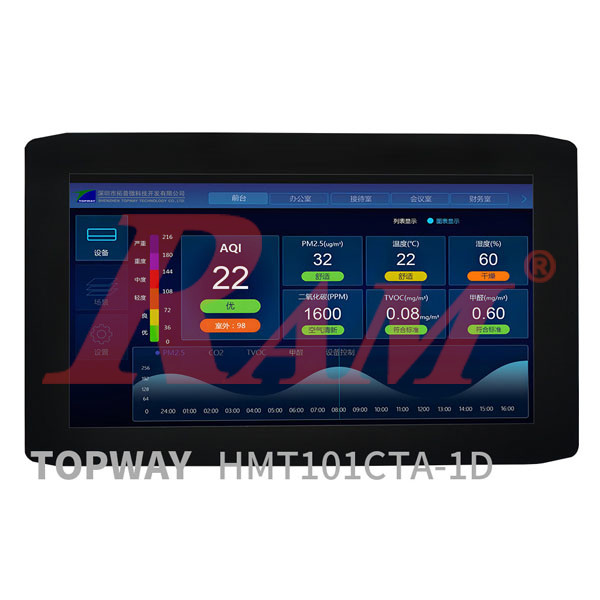 HMT101CTA-1D Smart TFT LCD Module – 10.1" Capacitive Touch Display - TOPWAY