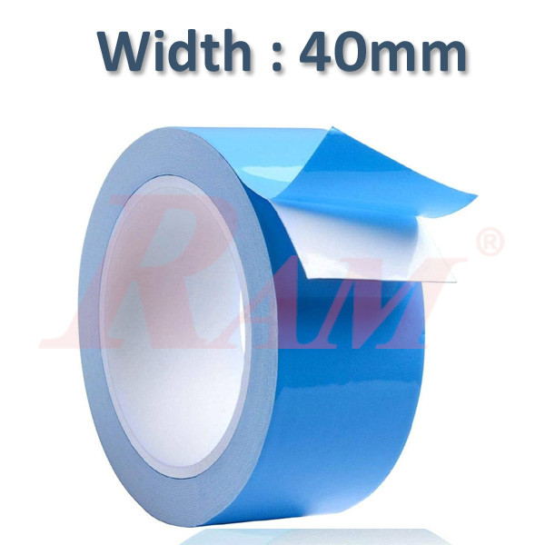 Thermal Conductive Double-Sided Adhesive Tape Width 40mm - 1 Roll 10M دبل فيس حراري مخصص لمبردات الحرارة
