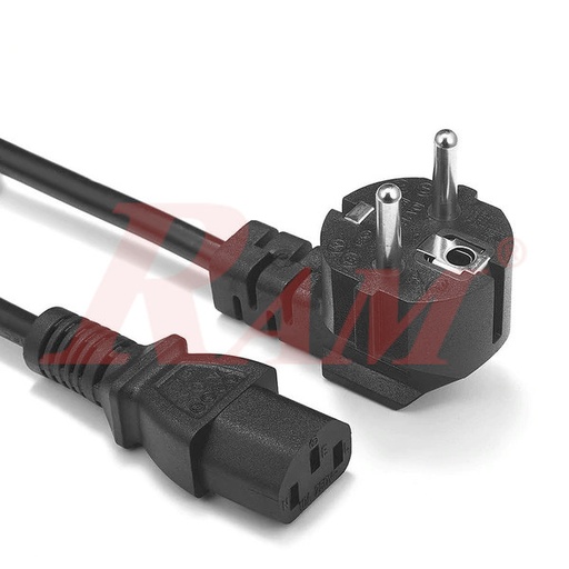 [POWER.CABLE.COMP] Ac Power Cord Cable 1.75m كابل باور - كابل كمبيوتر طول 1.75 متر