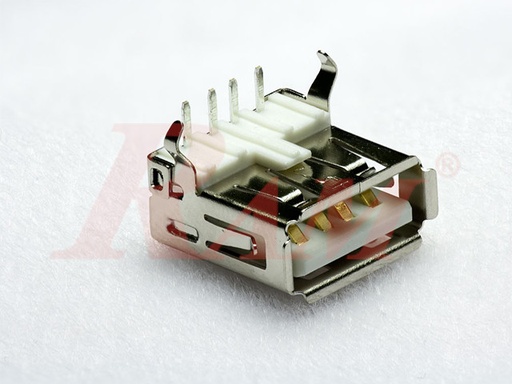 [USB1.PCB] USB Connector on PCB Type A Female 4pin (SKU#USB1)