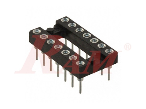 [R7.7] IC Socket R7+7 - Machine Tooled Base 14 pin