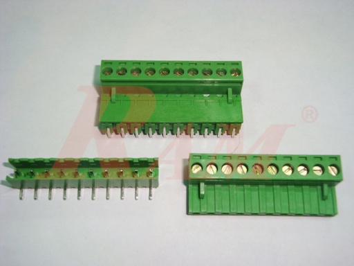 [RC10.10PIN.CONNECTED] RC10 - 10 Pin Pluggable Terminal Block Pitch 5.08mm