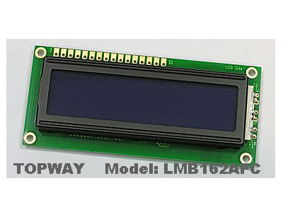 [LMB162AFC] LMB162AFC Character LCD 2x16 TOPWAY