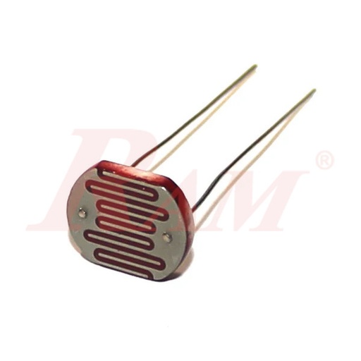 [LDR.MID.12MM] LDR Medium 12mm Photoresistor (CDS)