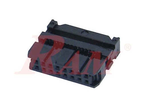 [FC16.CABLE] IDC16 Female (FC16-Cable) سوكت IDC للكبلات الفلات