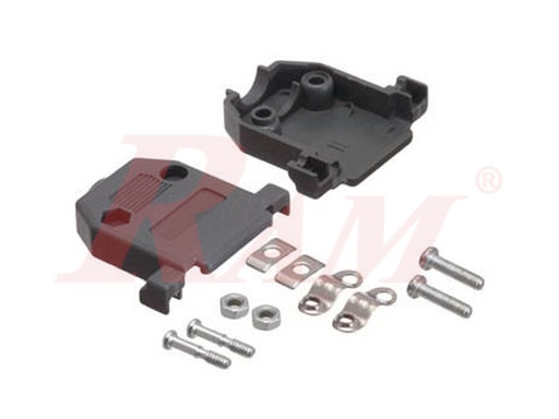 [C15.DB15] D-SUB DB15 Plastic Cover جراب بلاستيك للسوكت