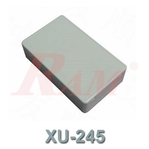 [BOX.XU245] Plastic Project Box XU-245 Size 100x60x25 mm علبة مشروع بلاستيك