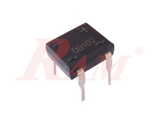 [BRIDGE.1A.IC.DB107] Bridge Rectifier 1 Ampere - IC Shape