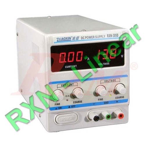[PS.RXN305D] RXN305D Linear Single Output DC Programmable Power Supply 0~30V 0~5A