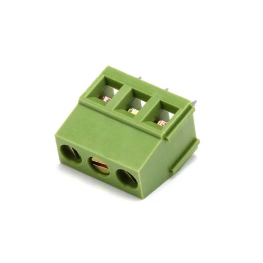[R.6.ROSETA.3PIN] 3 Pin PCB Screw Terminal Block Pitch 5mm - 14.1mm Height (R.6)