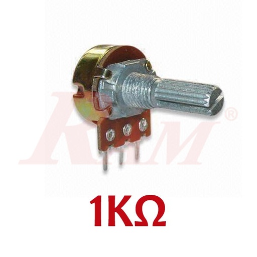 [POT.1K.METAL] Rotary Potentiometer 1KΩ
