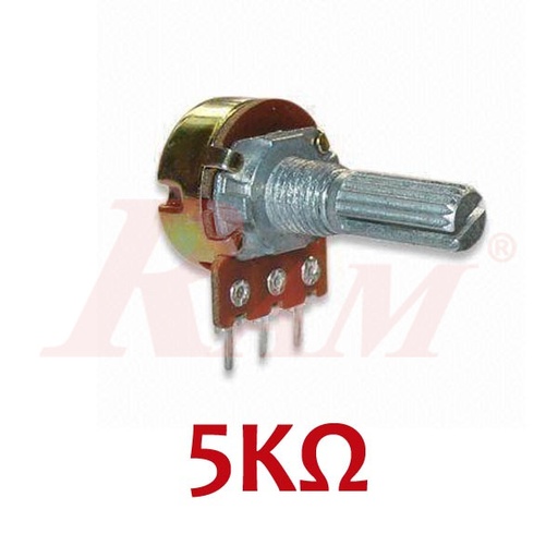 [POT.5K.METAL] Rotary Potentiometer 5KΩ