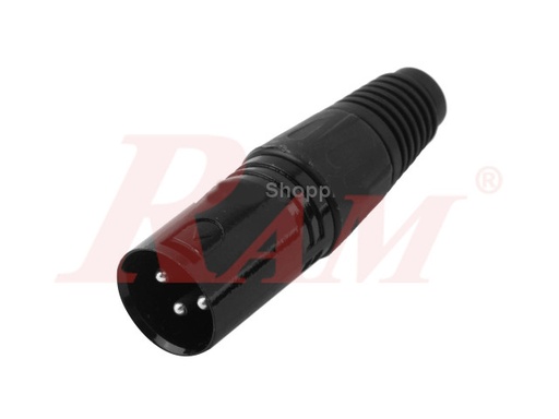 [AD62] XLR 3pin Male Plug (AD62)
