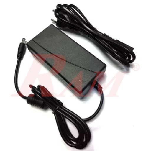 [ADAPTER.FIXED.12V.5A] Wall Power Adapter 12Vdc 5A - High Quality Adapter ادابتور 12 فولت ثابت 5 امبير