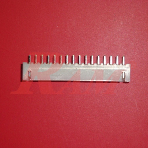 [PW.M.PCB.16PIN] PW-M 16 Pin Polarized Male JST XH2.54 Connector For PCB