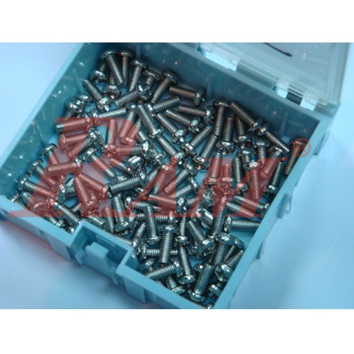 [NAIL.3X08MM] Bolt +M3x08 mm (100 Screws/bag)