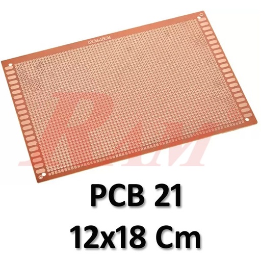 [PCB21.HOLES.12X18] PCB 12x18 cm2 Dots Holes (SKU#PCB21)